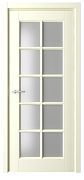 СХЕМА Эмаль-1 ПО Эмаль Классика-5 ЛЕВОЕ 600 слоновая кость стекло мателюкс (защелка маг.)